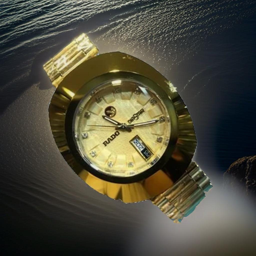 Rado Gold Cube 11 Diamond